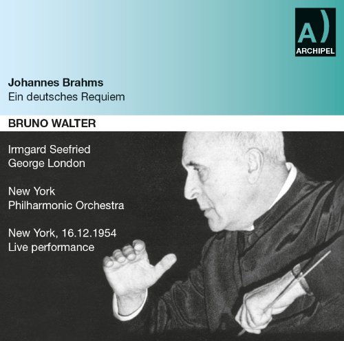 Cover for Brahms / Walter · Ein Deutsches Requiem: Seefrie (CD) (2012)