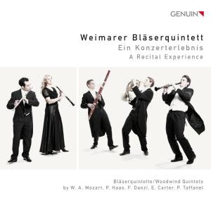 Cover for Mozart / Haas / Danzi / Weimarer Blaserquintett · Recital Experience (CD) (2012)