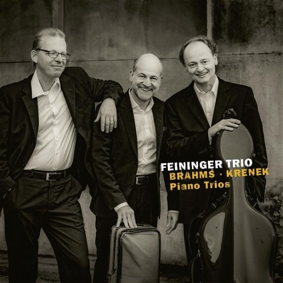 Cover for Feininger Trio · Brahms &amp; Krenek, Piano Trios (CD) (2023)