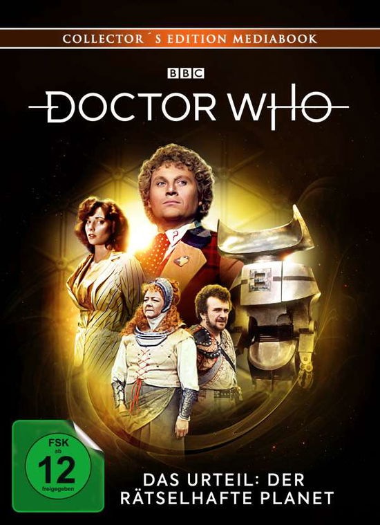 Cover for Baker,colin / Bryant,nicola / Bellingham,lydia/+ · Doctor Who-6.doktor-das Urteil Coll.ed.mediabook) (Blu-ray) (2021)