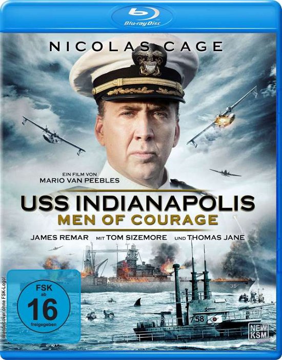 Cover for Uss Indianapolis - Men Of Courage (Blu-ray) (2017)