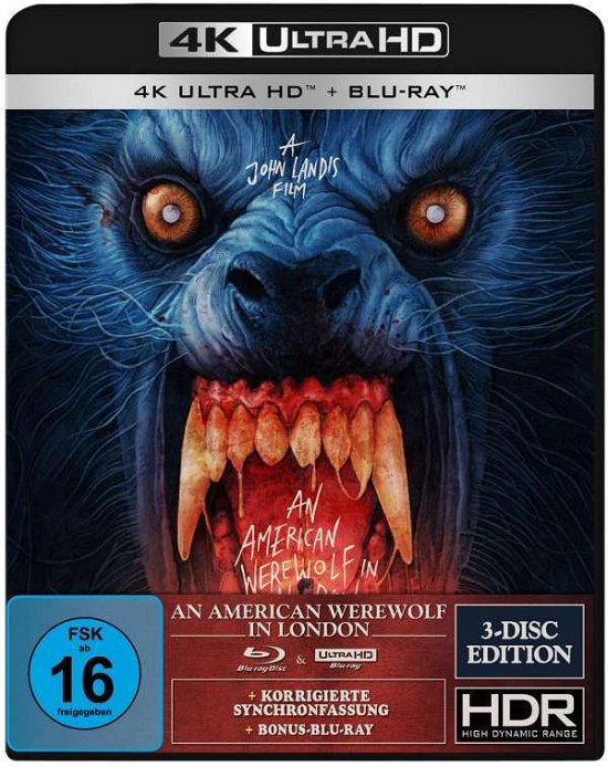 Cover for John Landis · An American Werewolf in London-3-disc-edition (U (4K UHD Blu-ray) (2021)