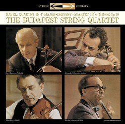 Cover for Budapest String Quartet · Debussy &amp; Ravel: String Quartets (CD) [Japan Import edition] (2012)