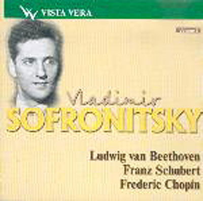 Cover for Sofronitsky Vladimir · Vladimir Sofronitsky - Vol.8 (CD)