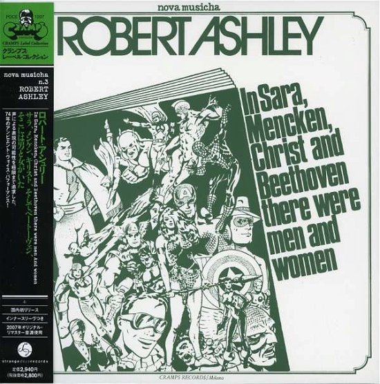 Cover for Robert Ashley · In Sara Mencken.christ &amp; Beethoven the (CD) [Japan Import edition] (2007)