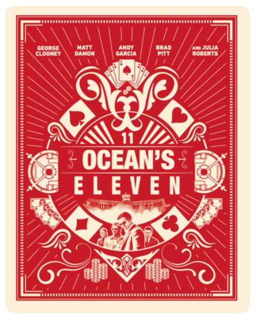 Cover for Steven Soderbergh · Oceans Eleven Limited Edition Steelbook (4K Ultra HD) (2024)