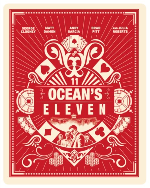 Cover for Steven Soderbergh · Oceans Eleven Limited Edition Steelbook (4K Ultra HD) (2024)