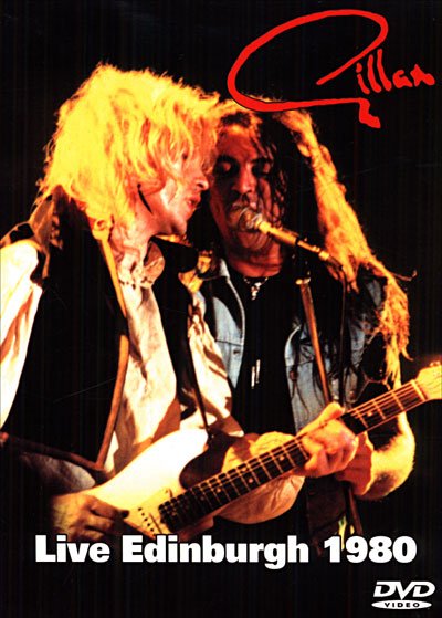 Cover for Gillan · Live In Edinburgh 1980 (DVD) (2006)