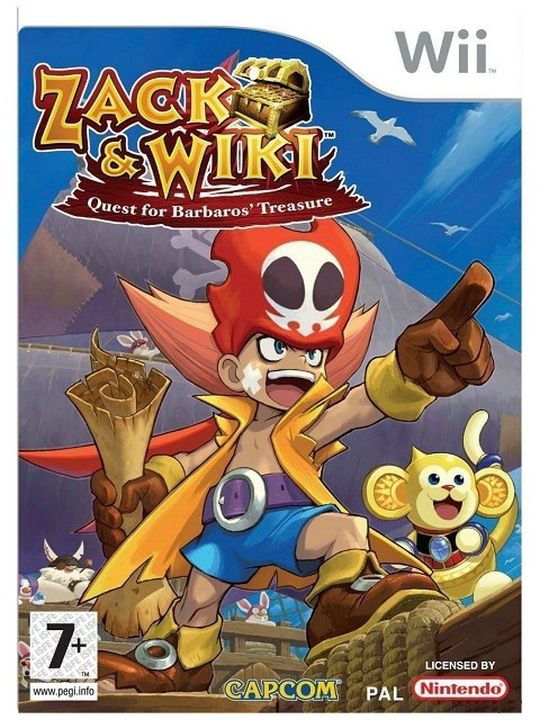 Cover for Capcom · Zack &amp; Wiki: Quest for Barbaros (Wii) (2008)