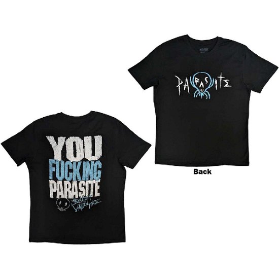 Bullet For My Valentine Unisex T-Shirt: Parasite (Back Print) - Bullet For My Valentine - Merchandise -  - 5056737207255 - 