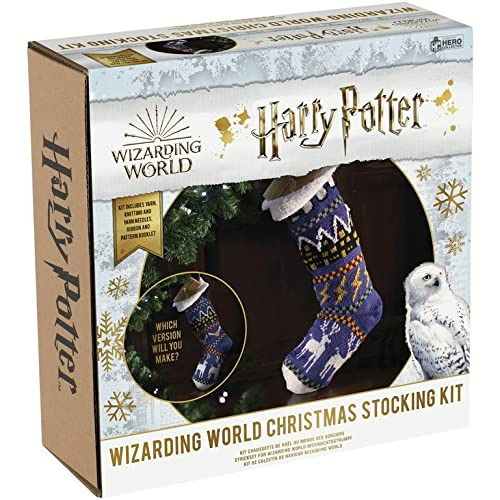 Cover for Harry Potter Knit Craft Set  Christmas Stocking Kit (MERCH) (2022)