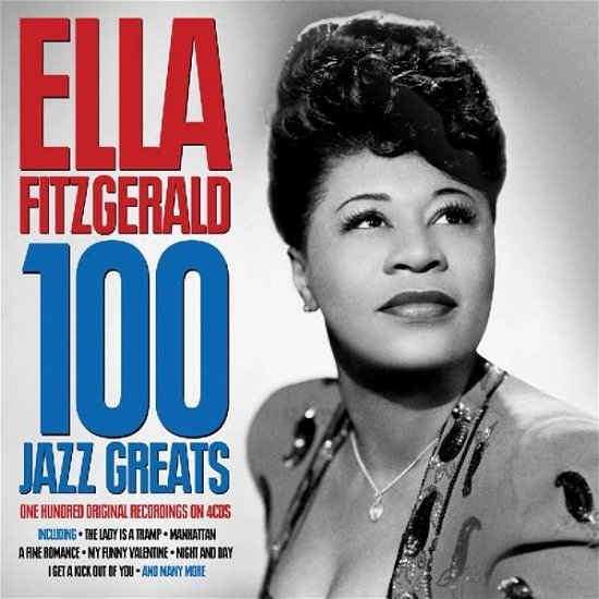 Cover for Ella Fitzgerald · 100 Jazz Greats (CD) (2018)