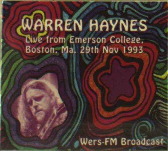 Cover for Haynes Warren · Live from Emerson College 1993 (CD) (2015)