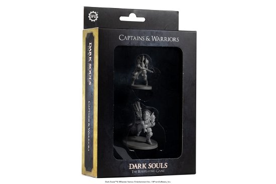 Dark Souls RPG Minis Wave 2 SKU 5  Captains  Warriors Boardgames - Dark Souls RPG Minis Wave 2 SKU 5  Captains  Warriors Boardgames - Brætspil -  - 5060453696255 - 