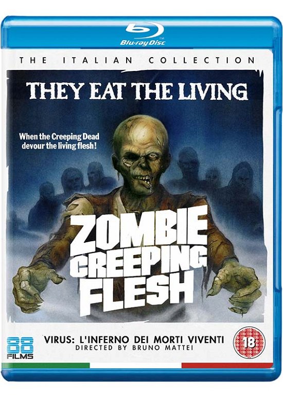 Cover for Zombie Creeping Flesh BD · Zombie Creeping Flesh (Blu-ray) (2017)
