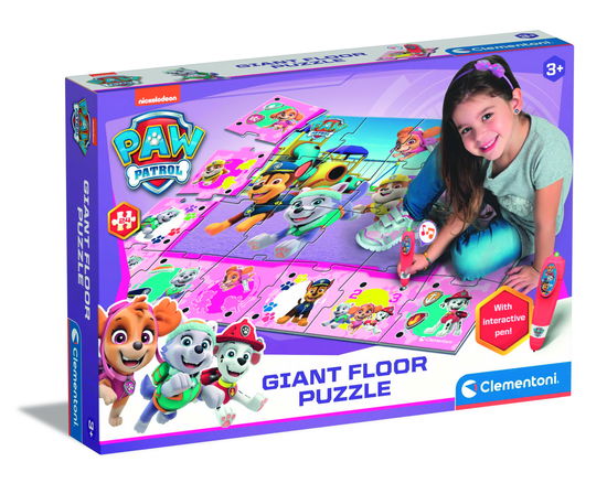 Giant Floor Puzzle Paw Patrol Pink - Clementoni - Gadżety -  - 8005125618255 - 23 czerwca 2023