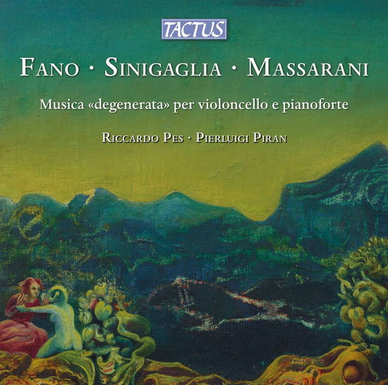 Cover for Riccardo Pes · Fano, Sinigaglia, Massarani: Musica Degenerata Per Violoncello E Pianoforte (CD) (2025)