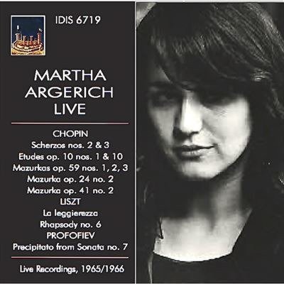 Cover for Argerich · Live Recordings (CD) (2016)