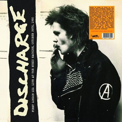 Cover for Discharge · First London Gig. Live At The Music Machine. October 28Th. 1980 (LP) (2024)