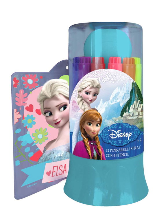 Frozen - 12 Pennarelli Spray - Frozen - Merchandise -  - 8056518614255 - 