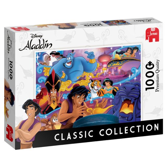 Cover for Jumbo Disney Classic Collection Aladdin 1000 Piece Jigsaw Puzzle (Leketøy)