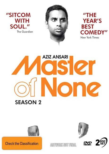 Master of None: Season Two - DVD - Film - COMEDY - 9337369031255 - 19. august 2022