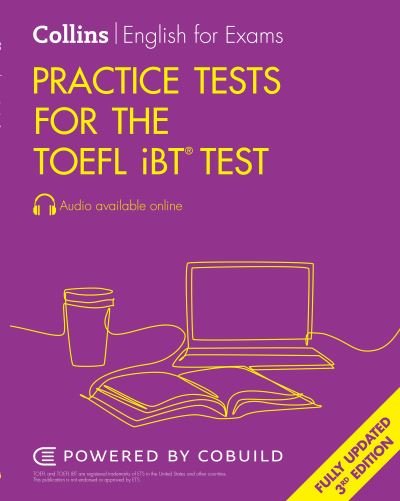 Cover for Louis Harrison · Practice Tests for the TOEFL iBT® Test - Collins English for the TOEFL Test (Paperback Book) [3 Revised edition] (2024)