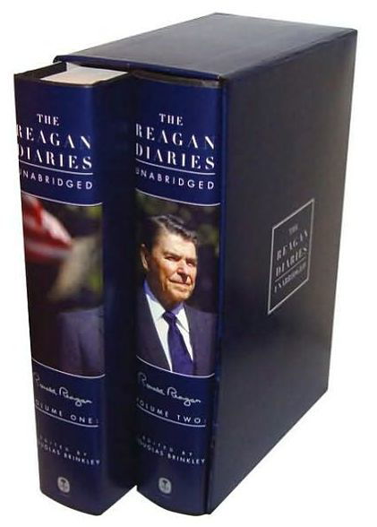 Cover for Ronald Reagan · The Reagan diaries unabridged (Inbunden Bok) (2009)