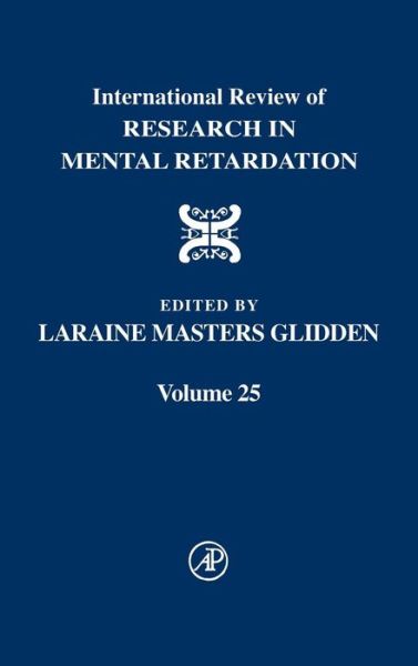 Cover for Laraine Masters Glidden · International Review of Research in Mental Retardation - International Review of Research in Mental Retardation (Hardcover Book) (2002)