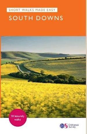 Cover for South Downs National Park: 10 Leisurely Walks - OS Short Walks Made Easy (Book) (2021)