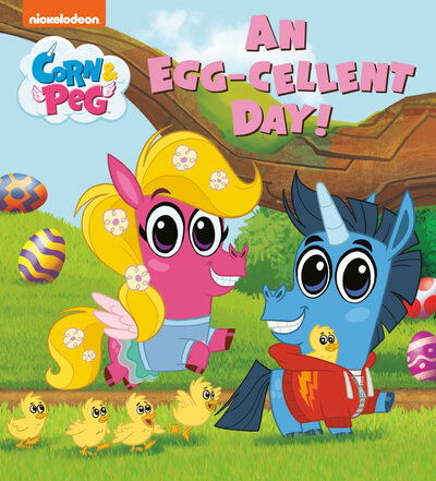 Cover for Random House · An Egg-cellent Day! (Board book) (2021)