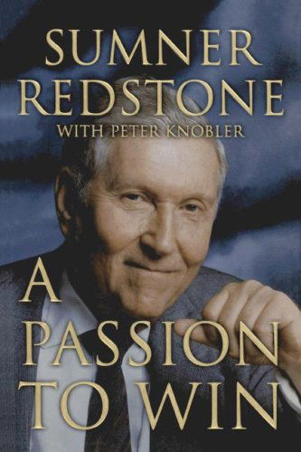 Cover for Sumner Redstone · A Passion to Win (Taschenbuch) [Reprint edition] (2010)