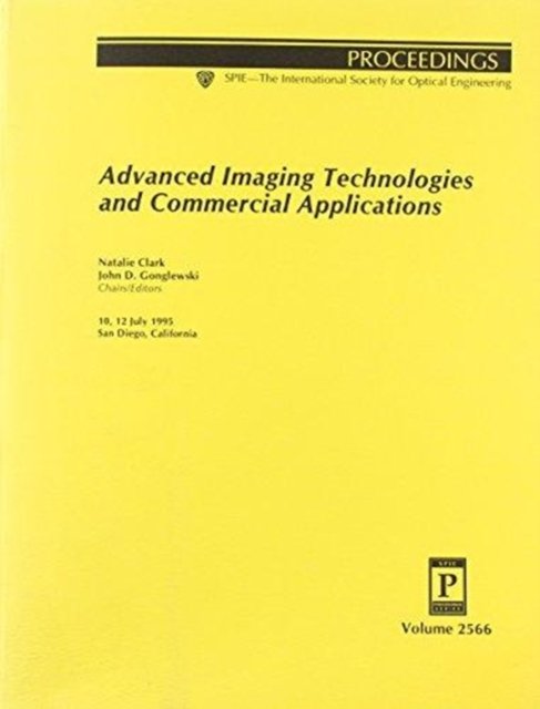 Cover for Clark · Advanced Imaging Technologies &amp; Commercial Appli (Hardcover bog) (2006)