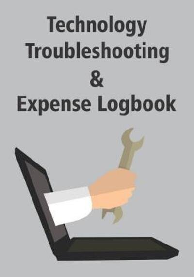 Cover for JM Books · Technology Troubleshooting &amp; Expense Logbook : Notebook with areas to record your computer and technology device problems, solutions and tech related expenses. (Pocketbok) (2019)