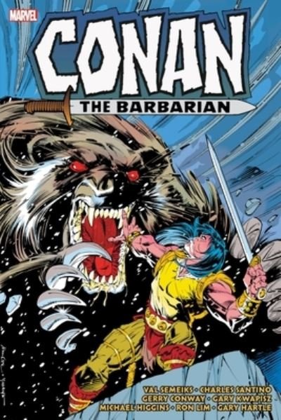 Cover for Val Semeiks · Conan The Barbarian: The Original Marvel Years Omnibus Vol. 9 (Gebundenes Buch) (2022)