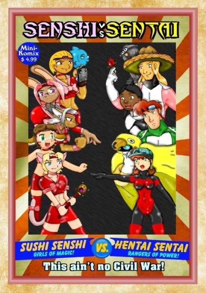 Cover for Mini Komix · Senshi vs. Sentai (Paperback Bog) (2016)