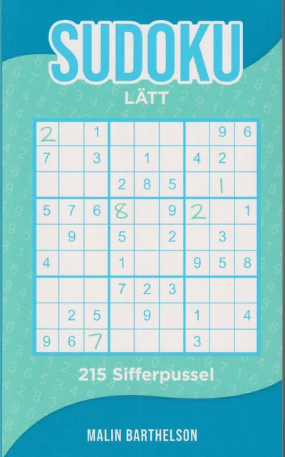 Cover for Sudoku - Lätt (Paperback Book) (2023)