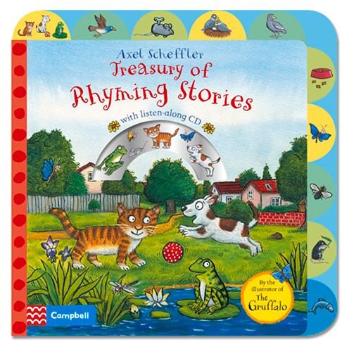 Cover for Axel Scheffler · Treasury of Rhyming Stories Book and CD (Kartongbok) [Main Market Ed. edition] (2015)