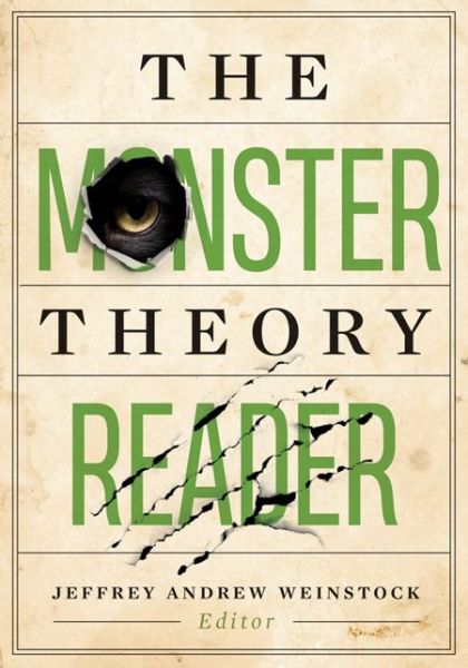 Cover for The Monster Theory Reader (Taschenbuch) (2020)