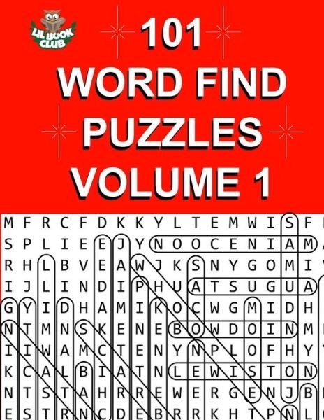 Cover for Lil Book Club · 101 Word Find Puzzles Vol. 1 (Paperback Bog) (2016)