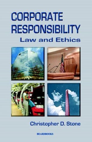 Cover for Christopher Stone · Corporate Responsibility: Law and Ethics (Paperback Book) (2004)