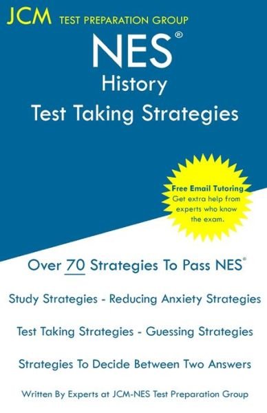 Cover for Jcm-Nes Test Preparation Group · NES History - Test Taking Strategies (Paperback Bog) (2019)