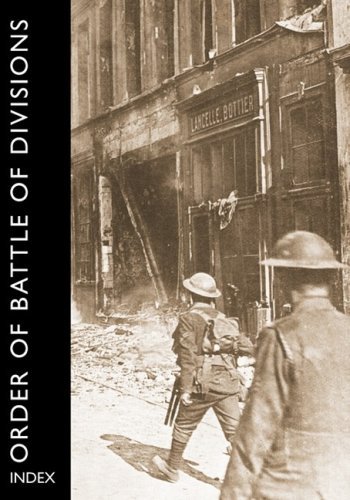 Cover for Ray Westlake · Order of Battle of Divisions, Index (Hardcover Book) (2009)