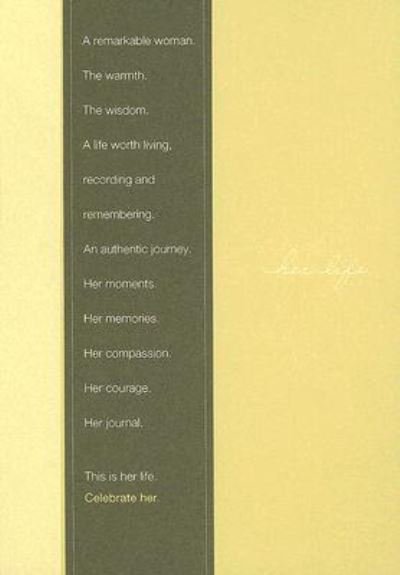 Cover for Kobi Yamada · Her Life (Hardcover bog) [Journal edition] (2005)