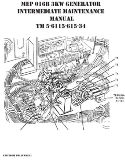 Cover for Brian Greul · MEP 016B 3KW Generator Intermediate Maintenance Manual TM 5-6115-615-34 (Paperback Book) (2021)