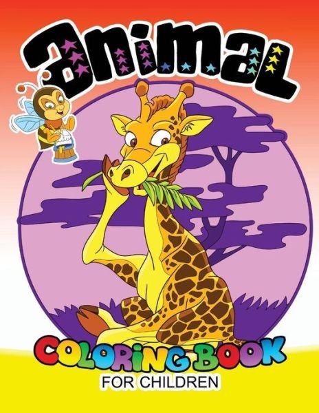 Cover for V Art · Animal coloring book for children (Paperback Book) (2017)