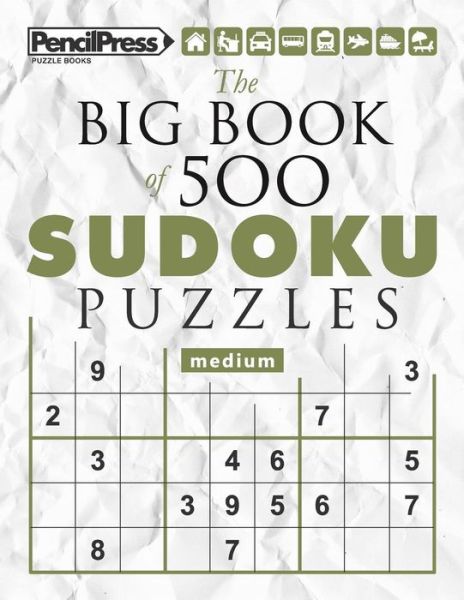 Cover for Sudoku Puzzle Books · The Big Book of 500 Sudoku Puzzles Extreme (with answers) (Paperback Book) (2017)