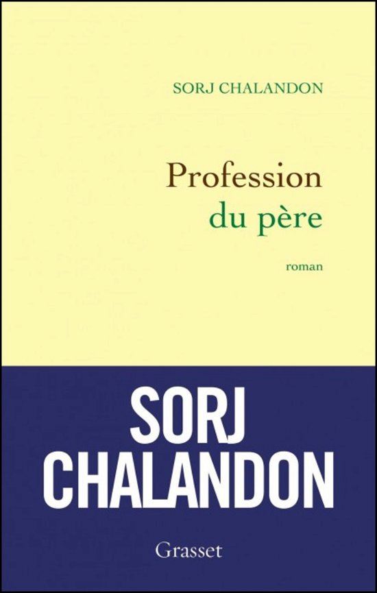 Cover for Sorj Chalandon · Profession du pere (Paperback Book) (2016)
