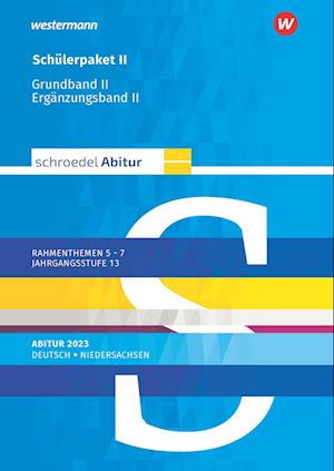 Schroedel Abitur. Deutsch. Schülerpaket II zum Abitur 2023. Für Niedersachsen - Westermann Schulbuch - Książki - Westermann Schulbuch - 9783141690255 - 2022