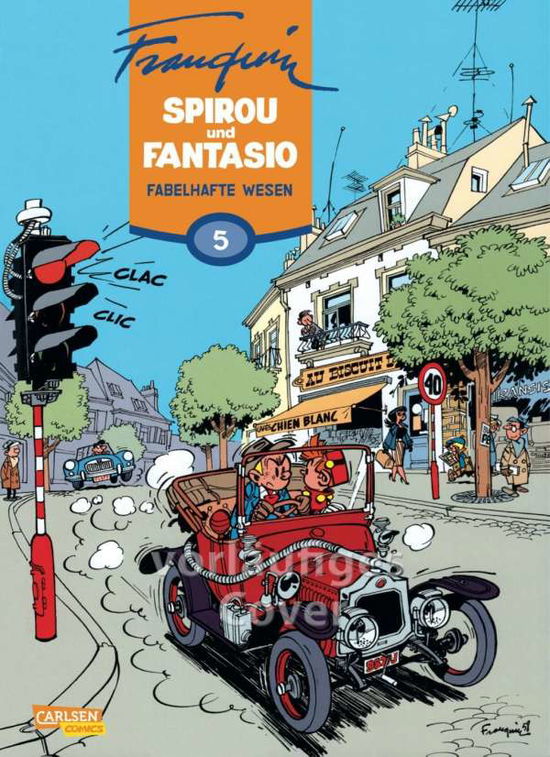 Cover for Franquin · Spirou&amp;Fantasio Gesamtausg.05 (Book)